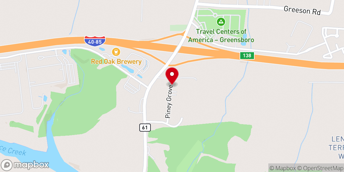 Map showing location of Clapps Chapel