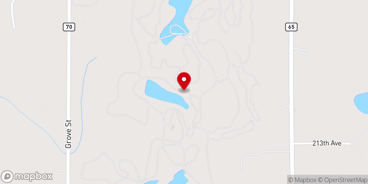Map showing location of White Stone Servant Ministry