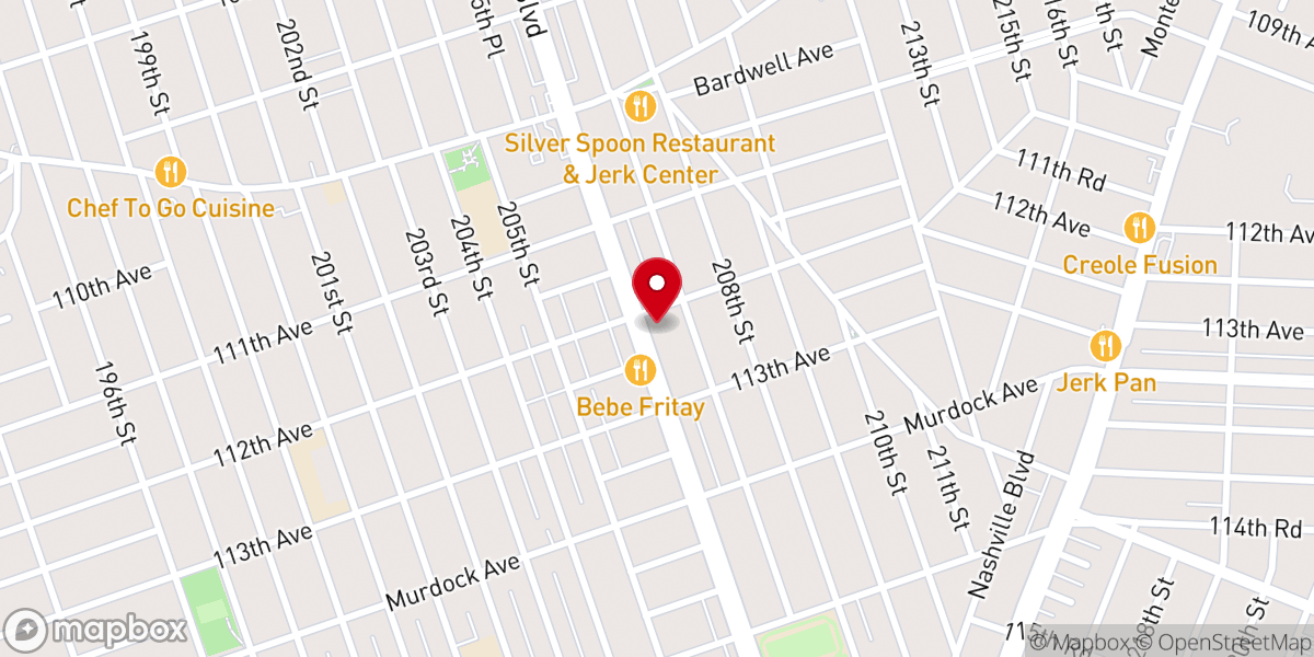 Map showing location of New Mt Zion Pentecostal Holy Church, Inc