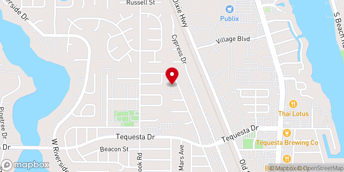 Map showing location of Mary, Mother of the Light Maronite Catholic Church