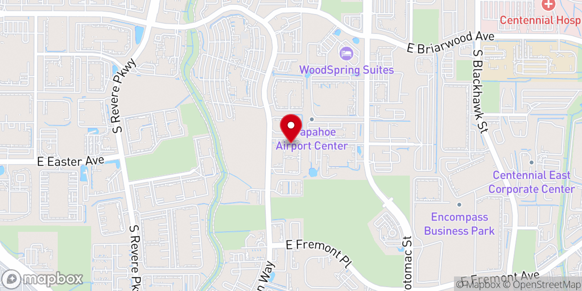 Map showing location of Southside Bible Church