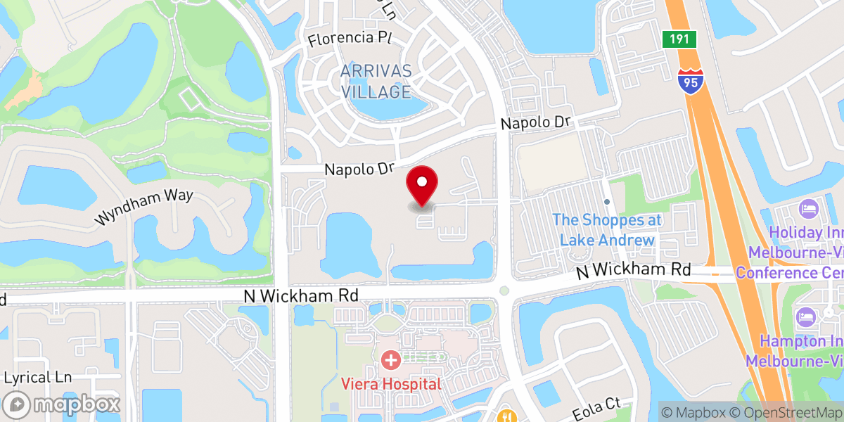 Map showing location of Iglesia Cristiana la Novia del Cordero