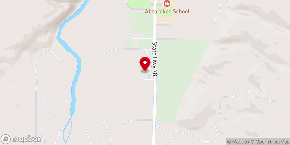 Map showing location of Grace Fellowship Pastor Office