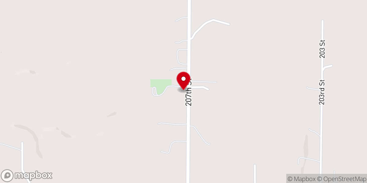 Map showing location of Saint Joseph of the Valley Church