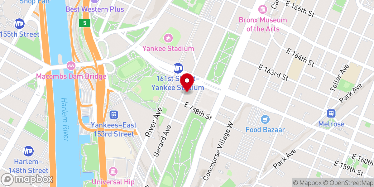 Map showing location of Lowly Nazarene Baptist Church