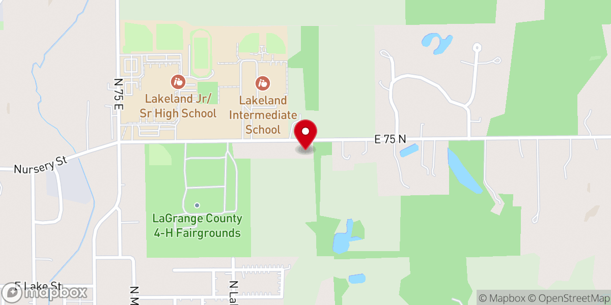 Map showing location of Covenant Choir Inc