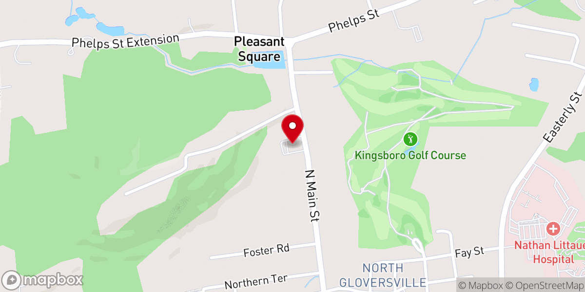 Map showing location of Love City Church