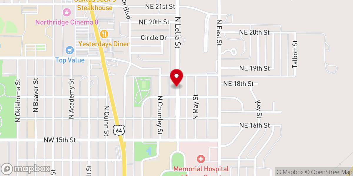 Map showing location of Iglesia Pentecoste Jesus Cristo El Buen Pastor