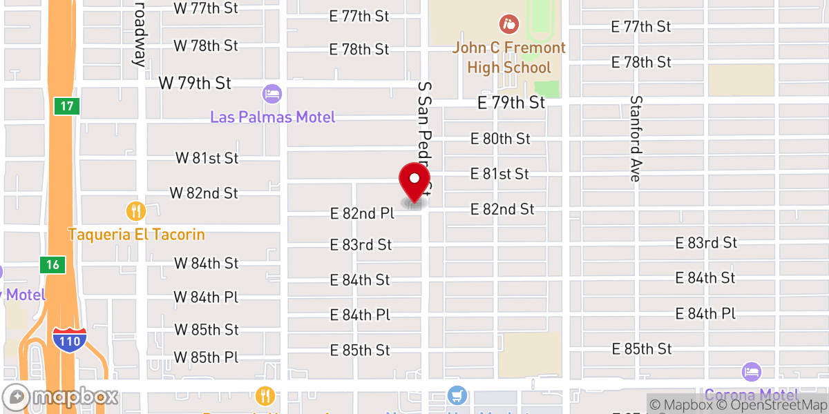 Map showing location of Revelation Church Apostolic Faith, INC.