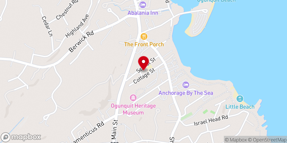 Map showing location of All Saints Catholic Church