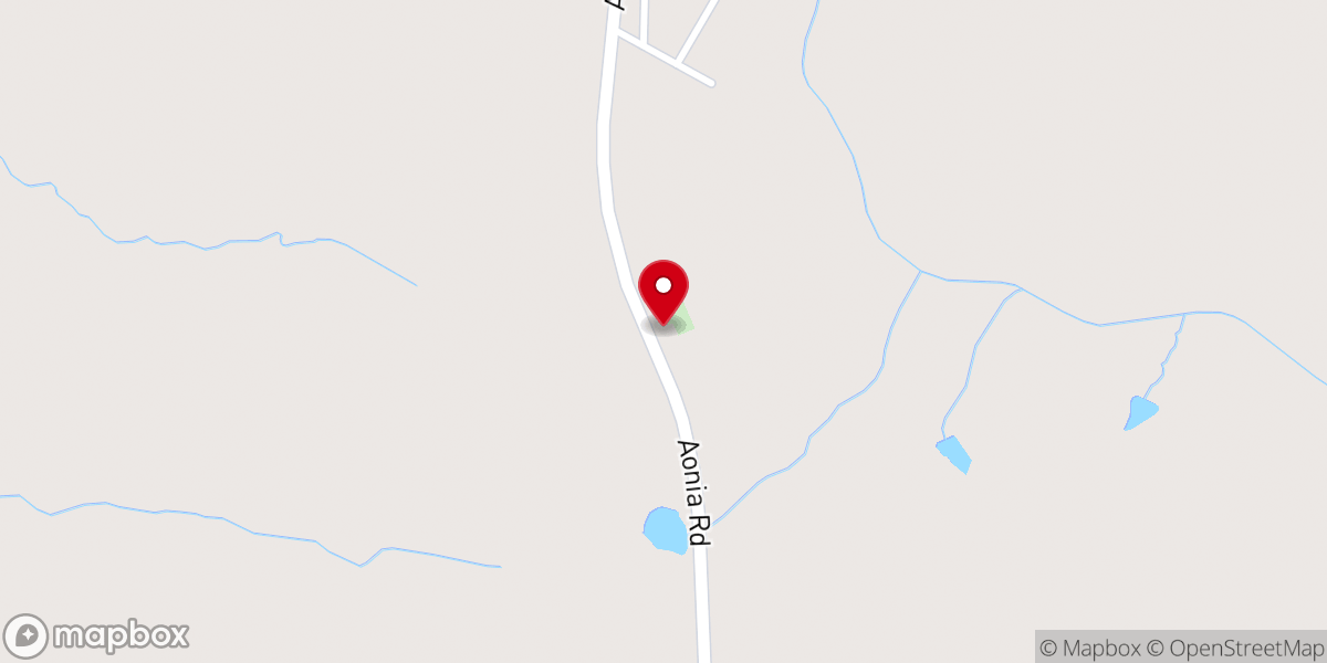 Map showing location of Heards Chapel Baptist Church