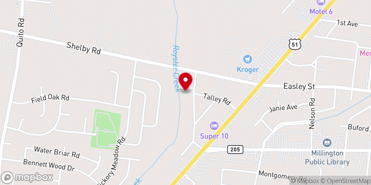 Map showing location of Holy Faith United Ministries