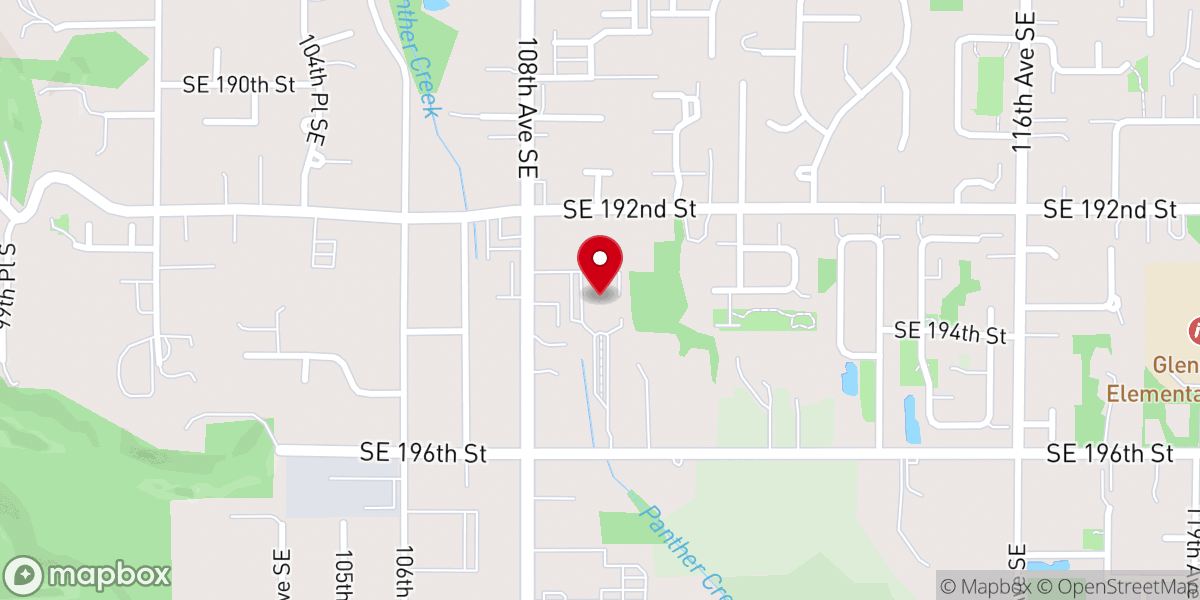 Map showing location of New Beginnings Christian Fellowship