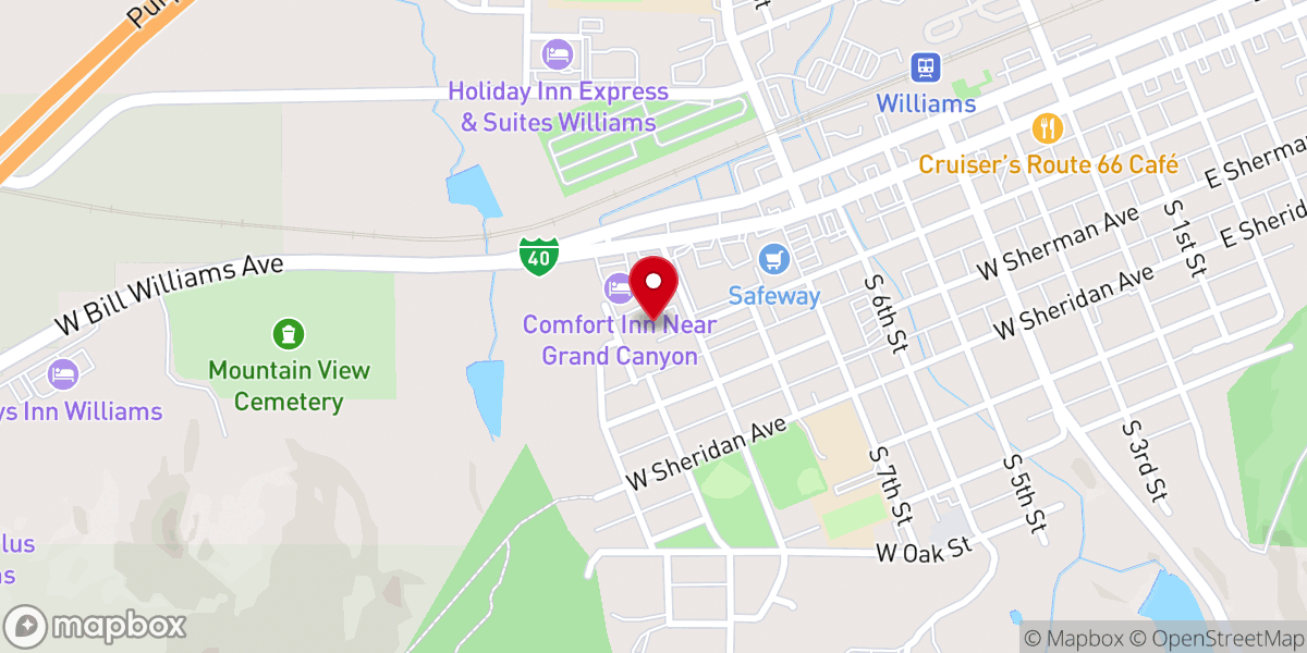 Map showing location of St Joseph Roman Catholic Church
