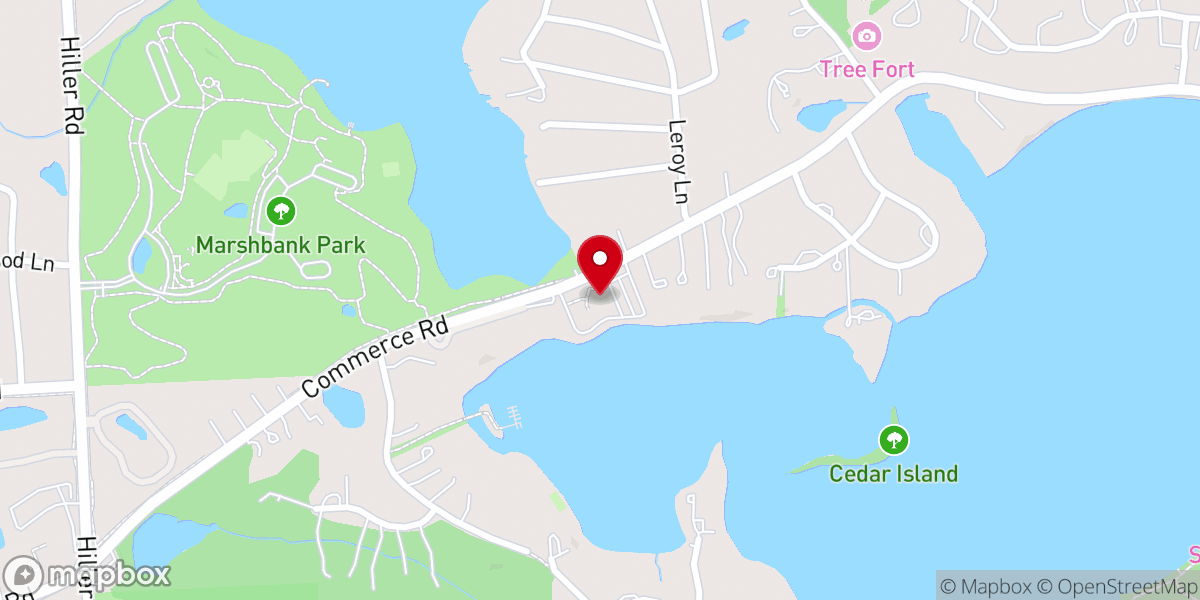 Map showing location of Orchard Lake Community Church, Presbyterian