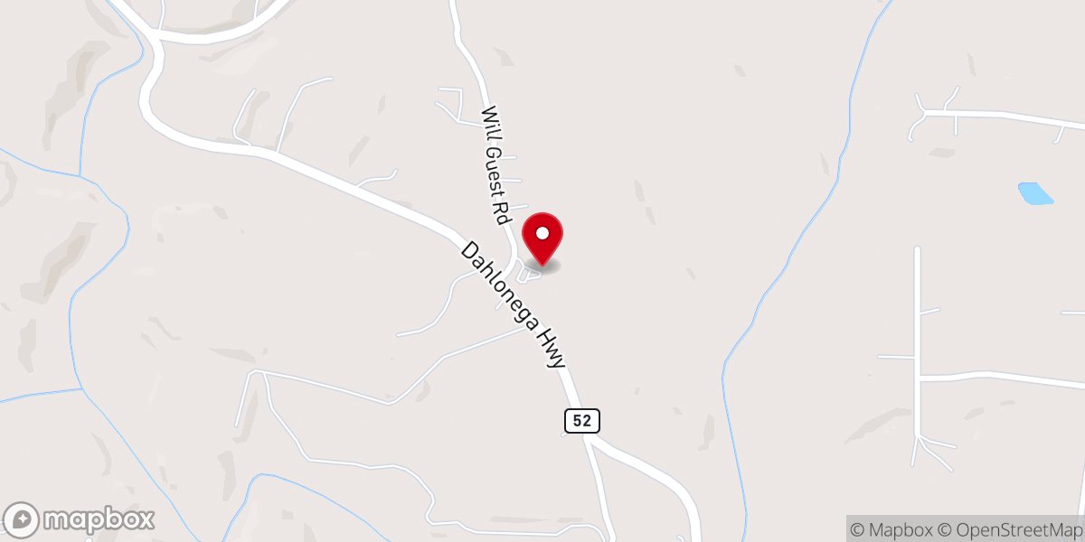 Map showing location of Clermont Pentecostal Lighthouse