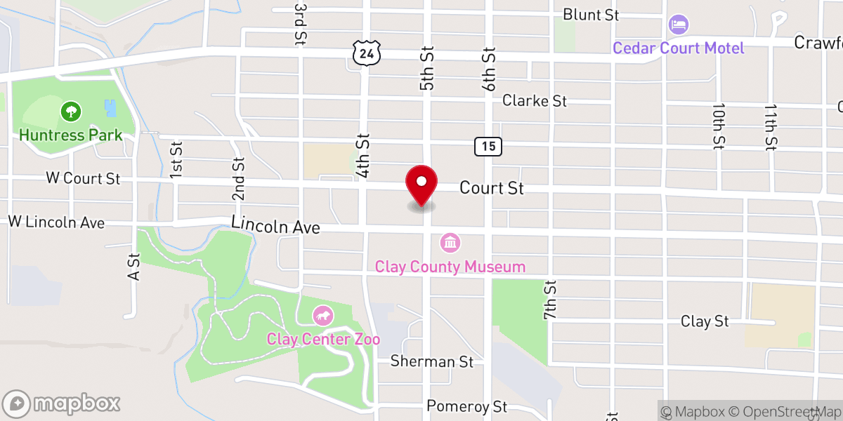 Map showing location of Common Ground Ministries