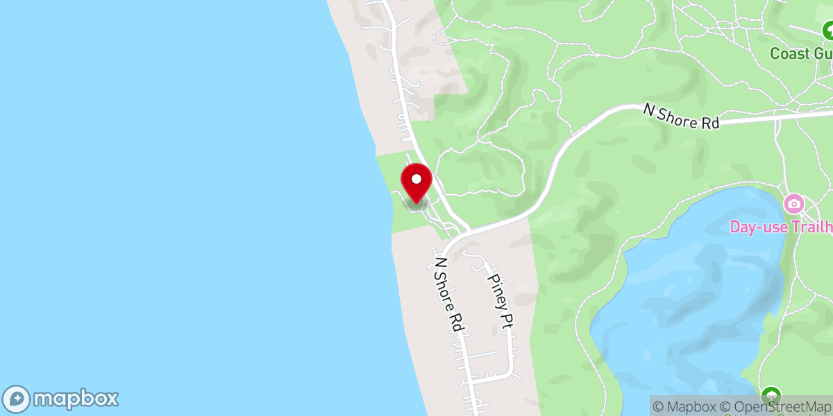 Map showing location of North Beach Park
