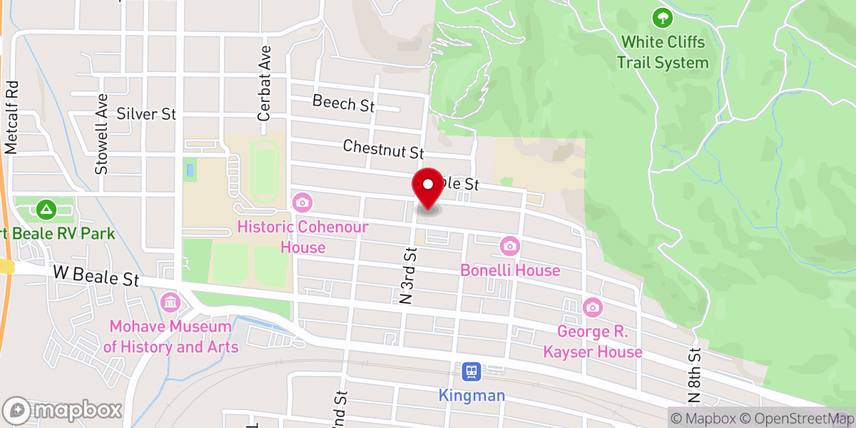 Map showing location of Saint Mary Catholic Church
