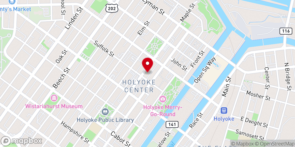 Map showing location of A Little Wedding Chapel