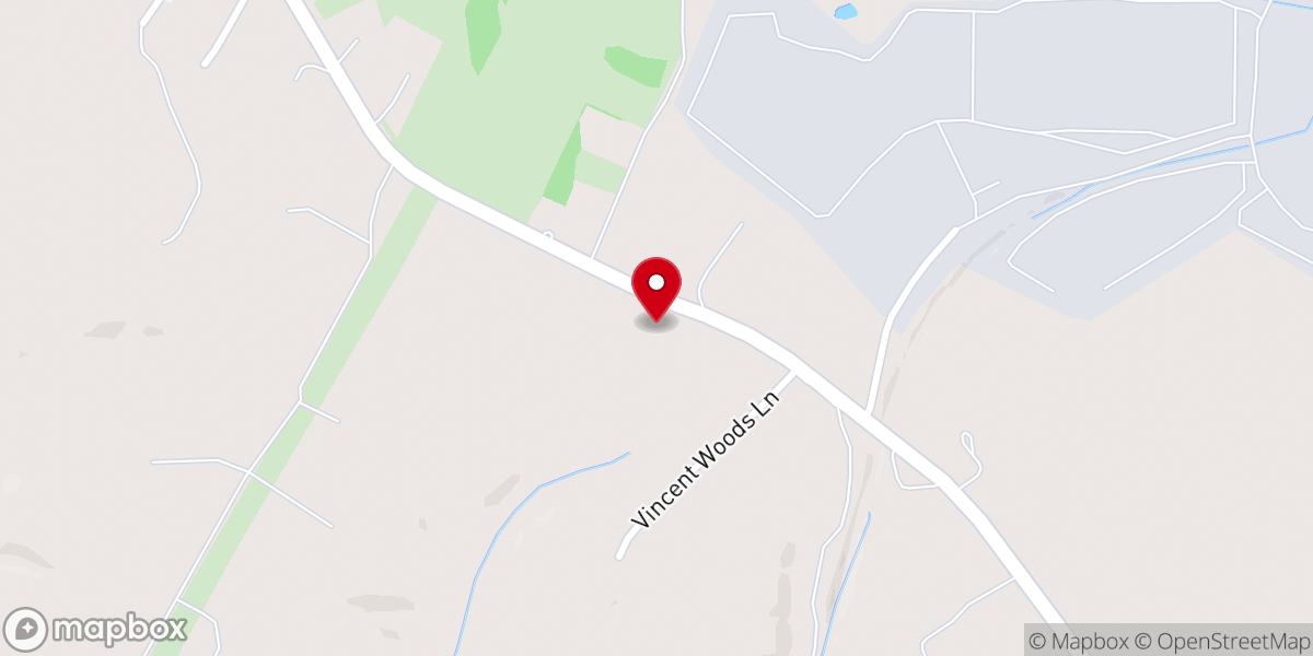 Map showing location of Saint Lukes Church