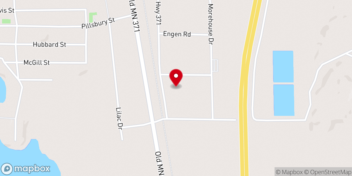 Map showing location of Trailside Center
