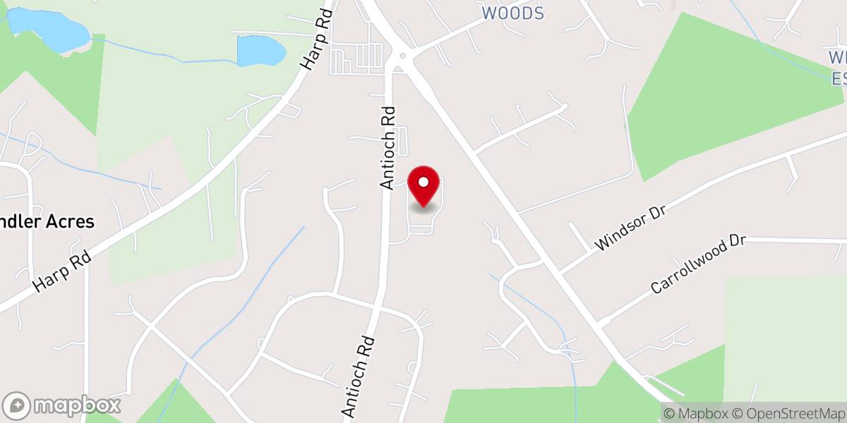Map showing location of St Gabriel Catholic Church