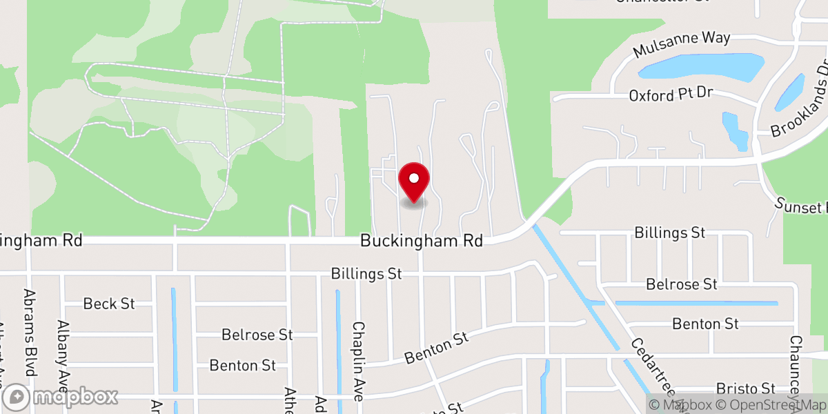Map showing location of Agape Christian Fellowship