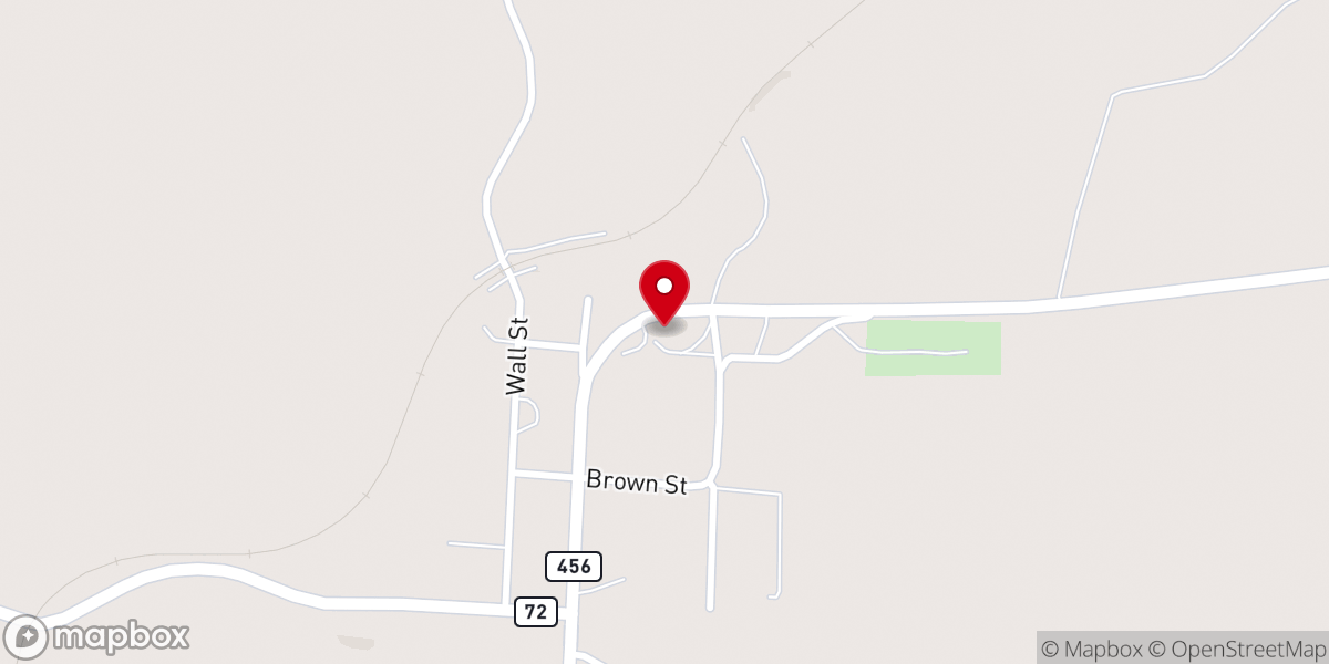 Map showing location of Saint Josephs Catholic Church