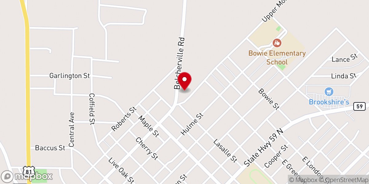 Map showing location of St Jerome Catholic Church