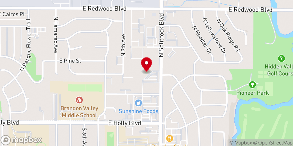 Map showing location of Risen Savior Catholic Church SD