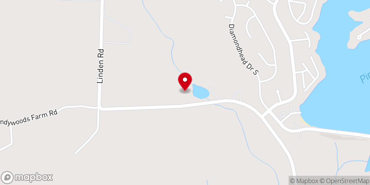 Map showing location of DEEP CREEK BAPTIST CHURCH