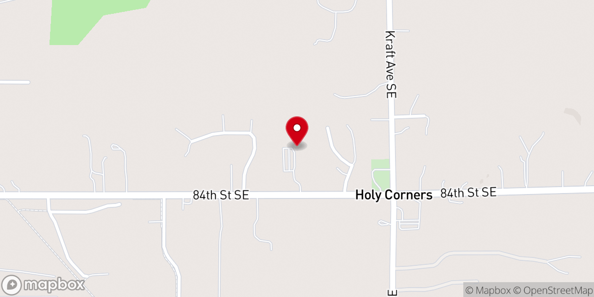Map showing location of New Ground Church