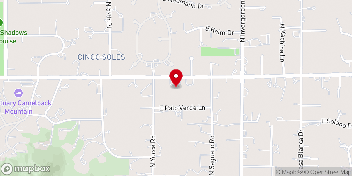 Map showing location of Little Chapel
