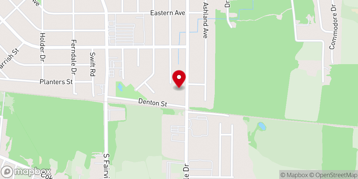 Map showing location of Church-The Open Door Baptist