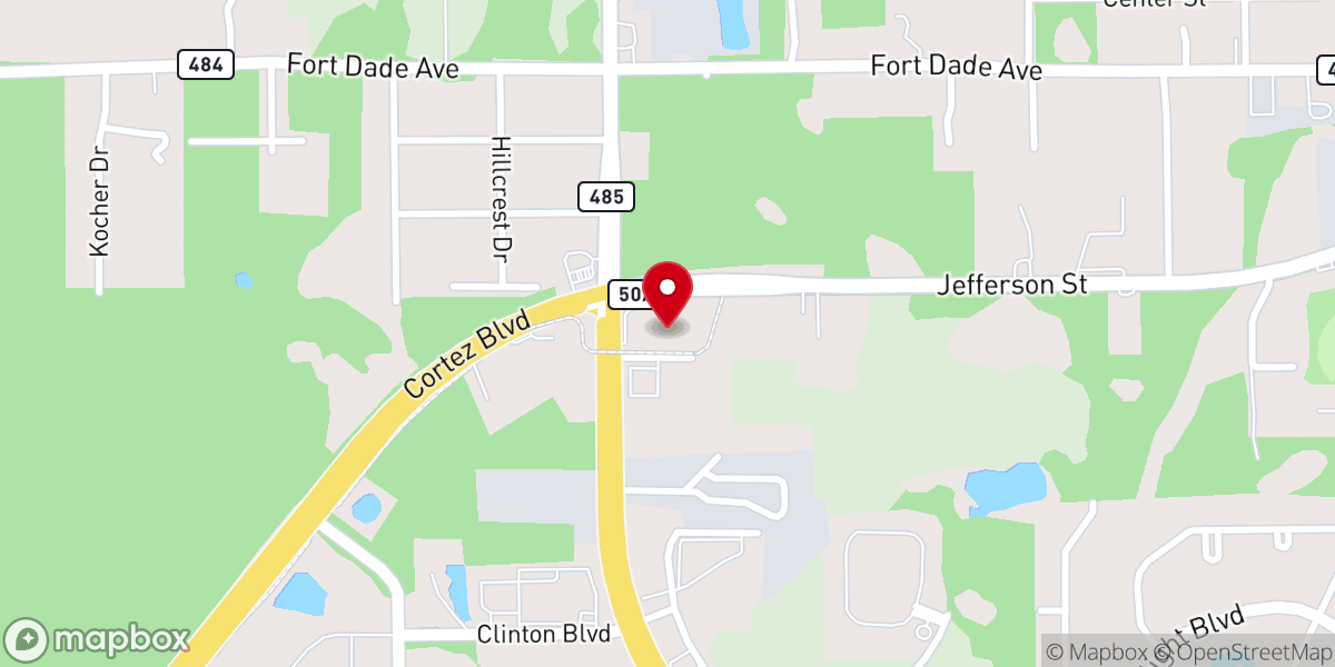 Map showing location of Grace Tabernacle Baptist