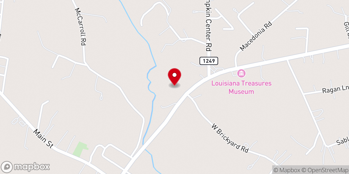 Map showing location of Community Church of Springfield