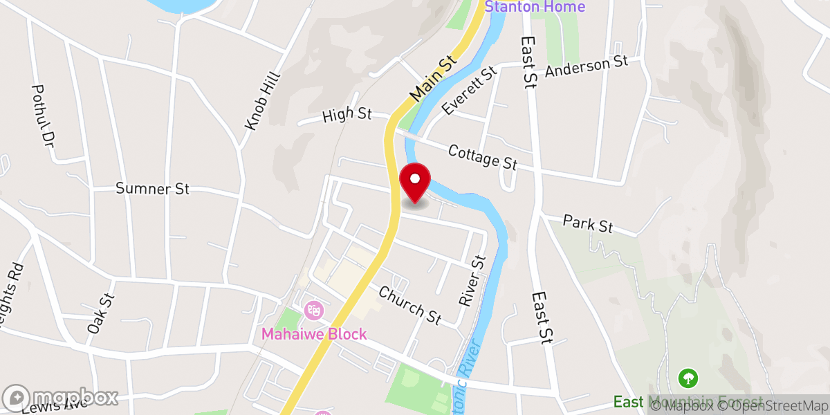 Map showing location of Saint Peter Church