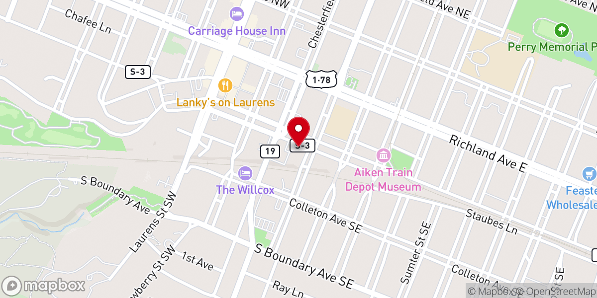 Map showing location of Old St. Mary's Help of Christians Catholic Church