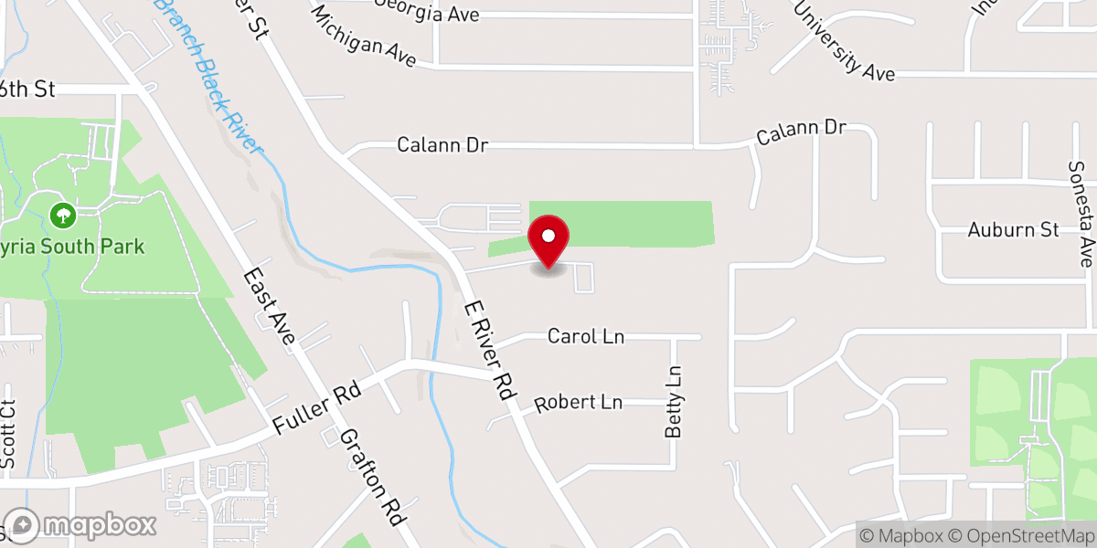 Map showing location of Community of Faith UCC