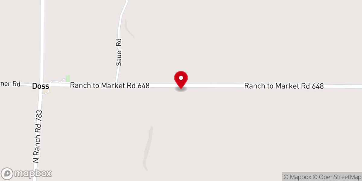 Map showing location of Squaw Creek Church