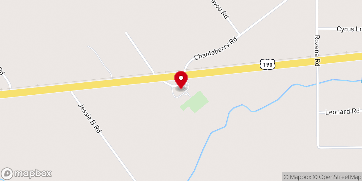 Map showing location of St. Ann Catholic Church