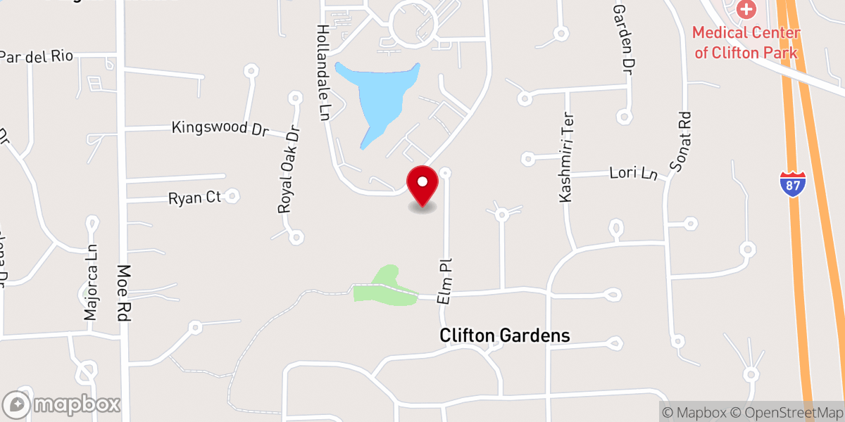Map showing location of River of Freedom Ministries Inc