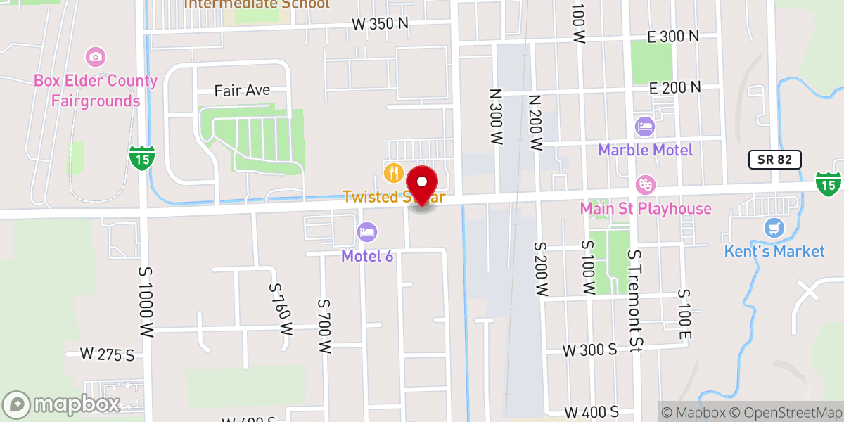 Map showing location of MVP Printing