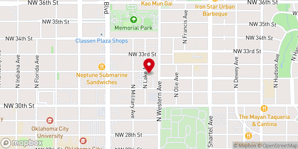 Map showing location of The Cathedral of Our Lady of Perpetual Help