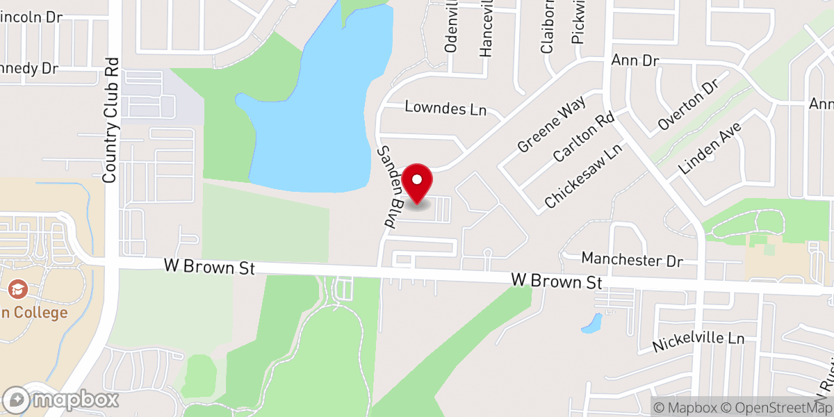 Map showing location of The Church of Jesus Christ of Latter-day Saints