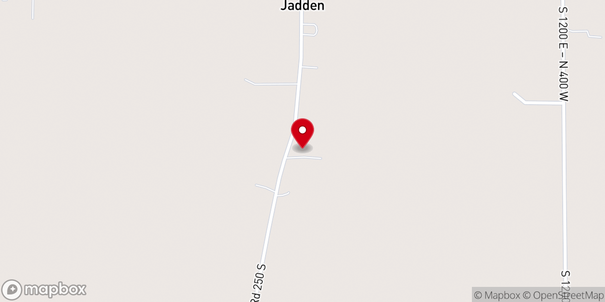 Map showing location of Oak Chapel