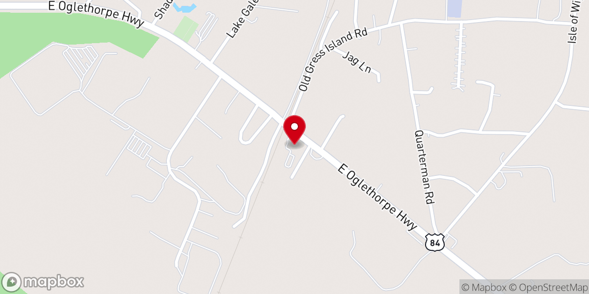 Map showing location of Compassion Christian Church Midway Campus