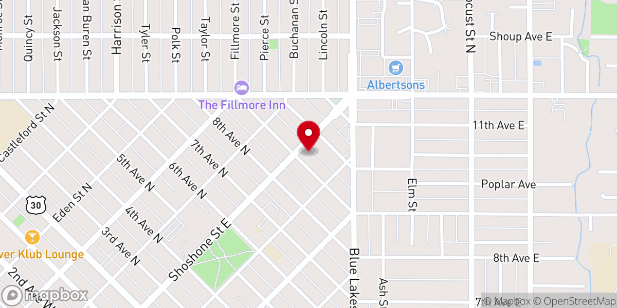 Map showing location of Kingdom Church