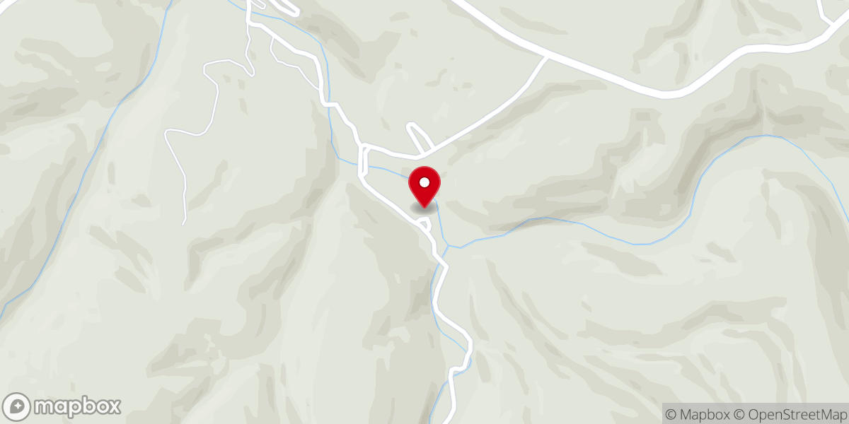 Map showing location of Hope Wilderness Chapel